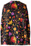 Française Emmanuelle Jardin Noir Antoinette Shawl