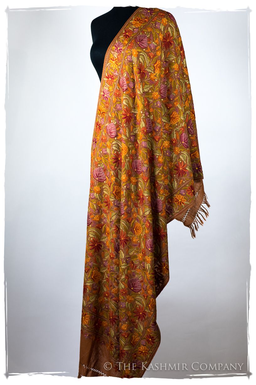Jardin de Bijoux Adélaïde Cachemire Antiquaires Shawl