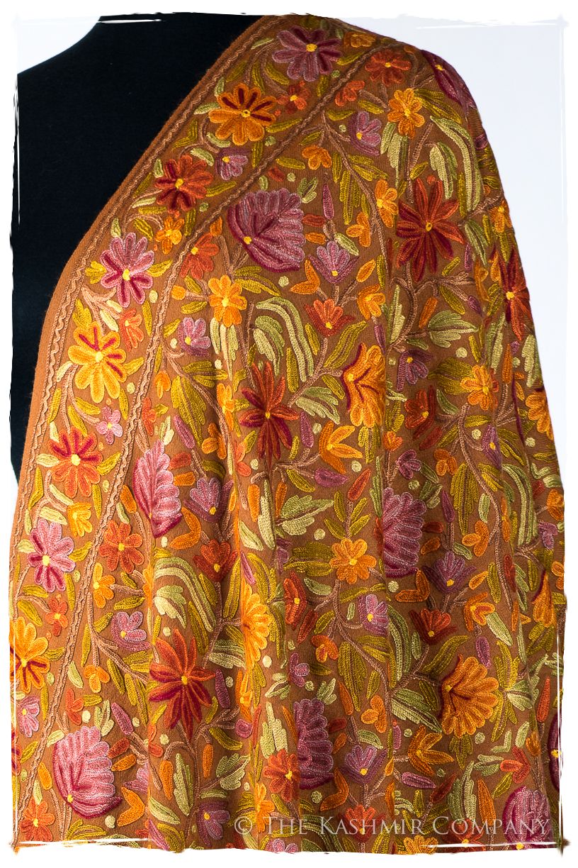 Jardin de Bijoux Adélaïde Cachemire Antiquaires Shawl