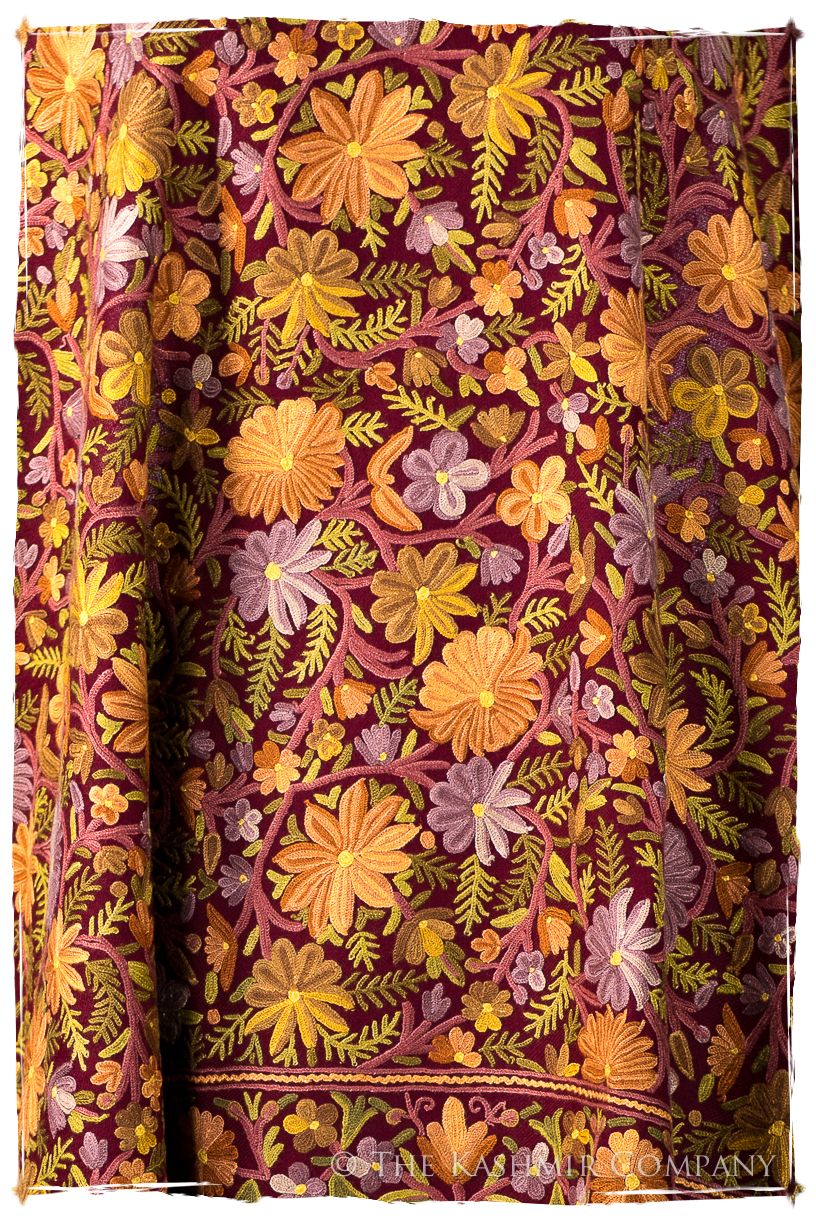 Jardin de Bordeaux Mélanie Cachemire Antiquaires Shawl