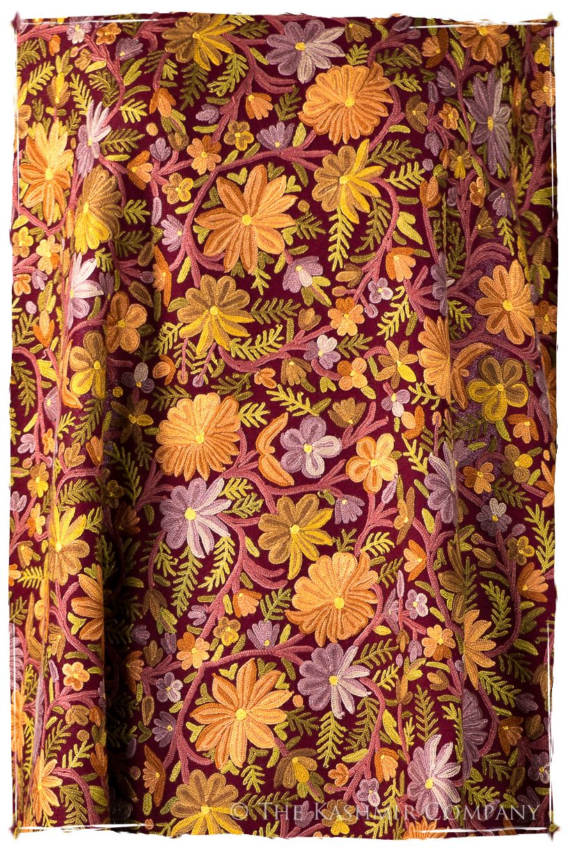 Jardin de Bordeaux Mélanie Cachemire Antiquaires Shawl