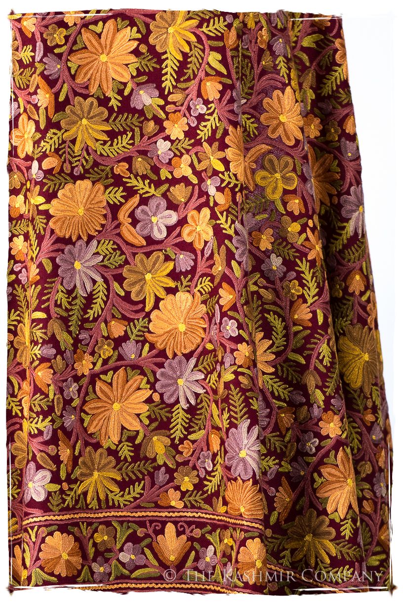 Jardin de Bordeaux Mélanie Cachemire Antiquaires Shawl