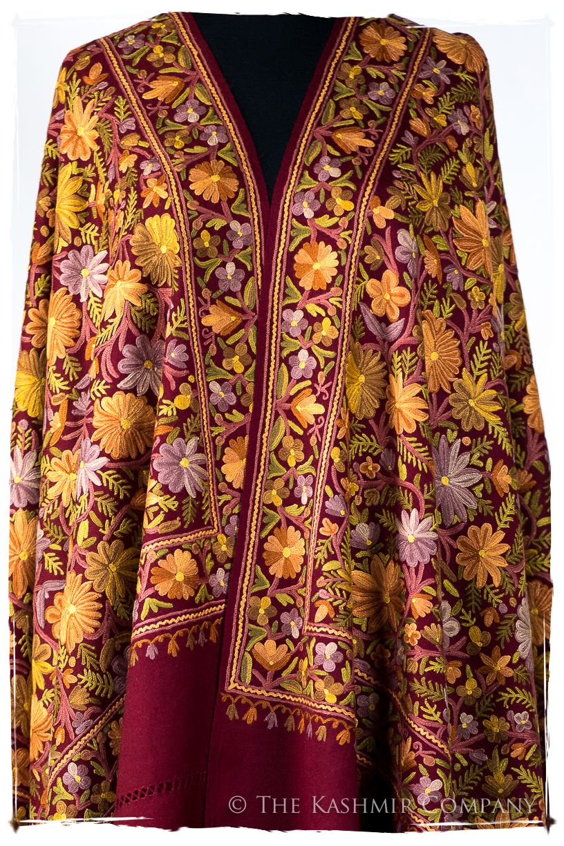 Jardin de Bordeaux Mélanie Cachemire Antiquaires Shawl