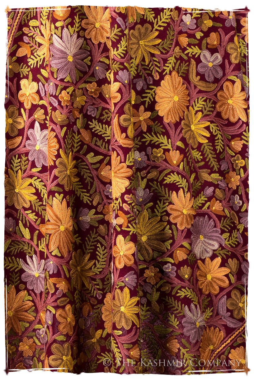 Jardin de Bordeaux Mélanie Cachemire Antiquaires Shawl