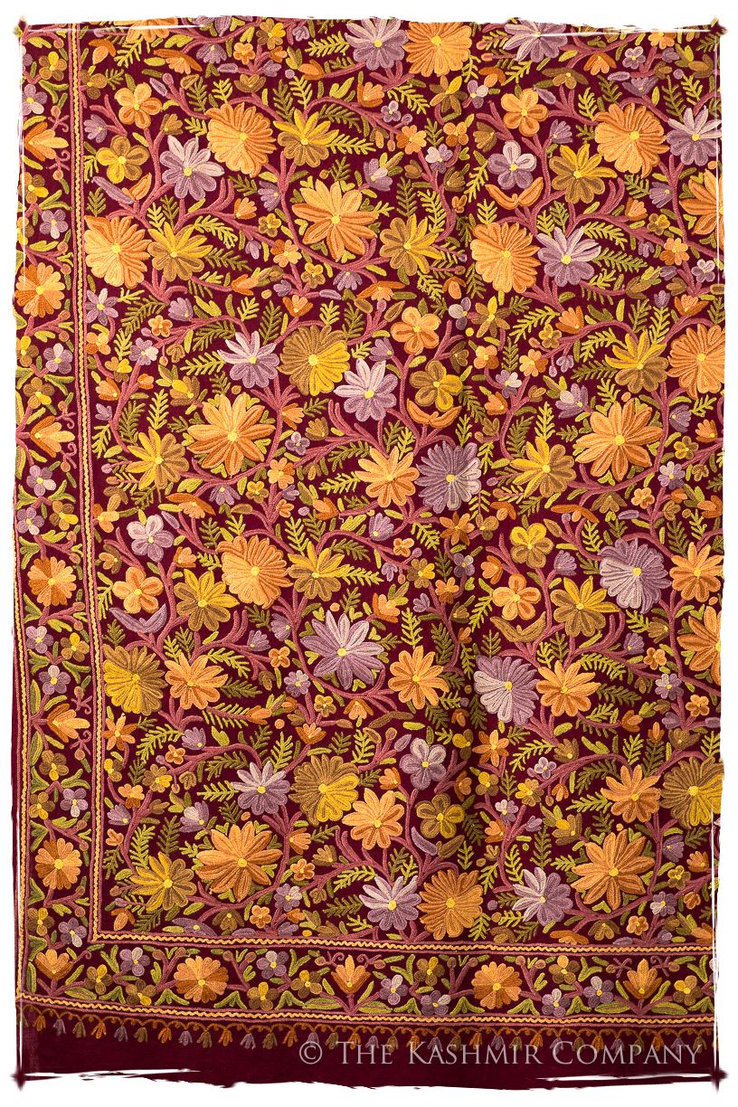 Jardin de Bordeaux Mélanie Cachemire Antiquaires Shawl