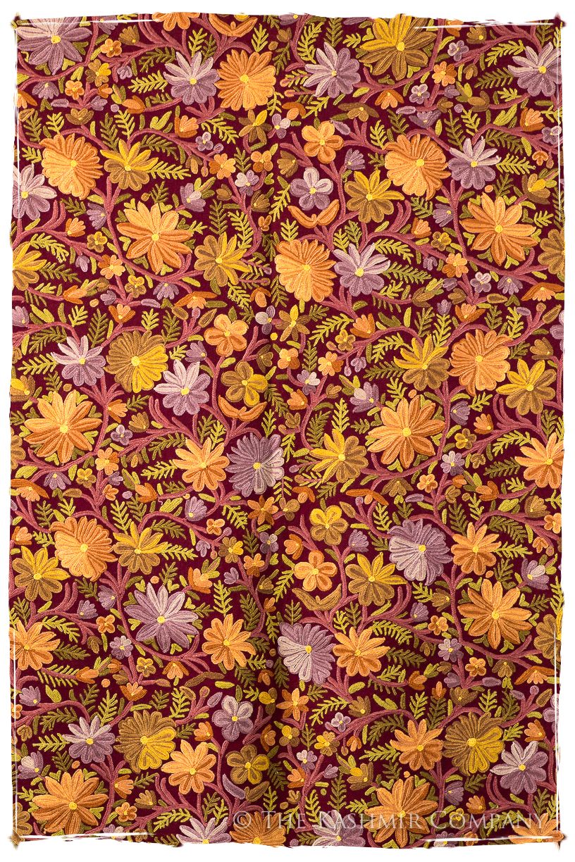 Jardin de Bordeaux Mélanie Cachemire Antiquaires Shawl