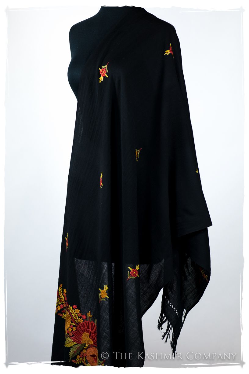 Virginie Frontières Jardin Gift Shawl