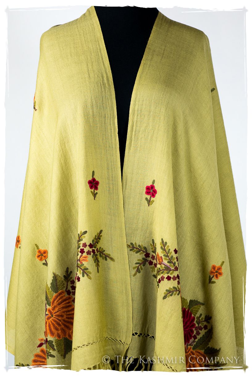 Mirielle Frontières Jardin Gift Shawl