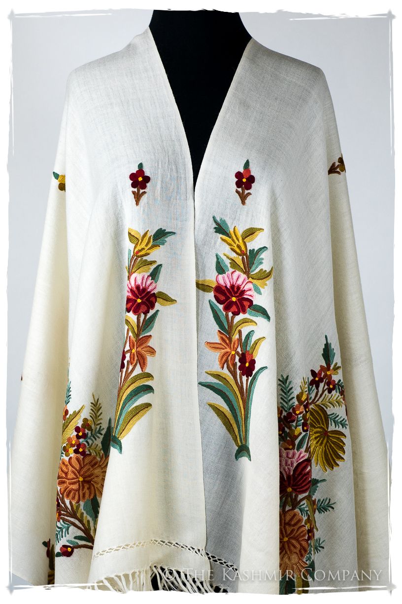 Bouquet de Eglantine Méditerranéen Provence Shawl