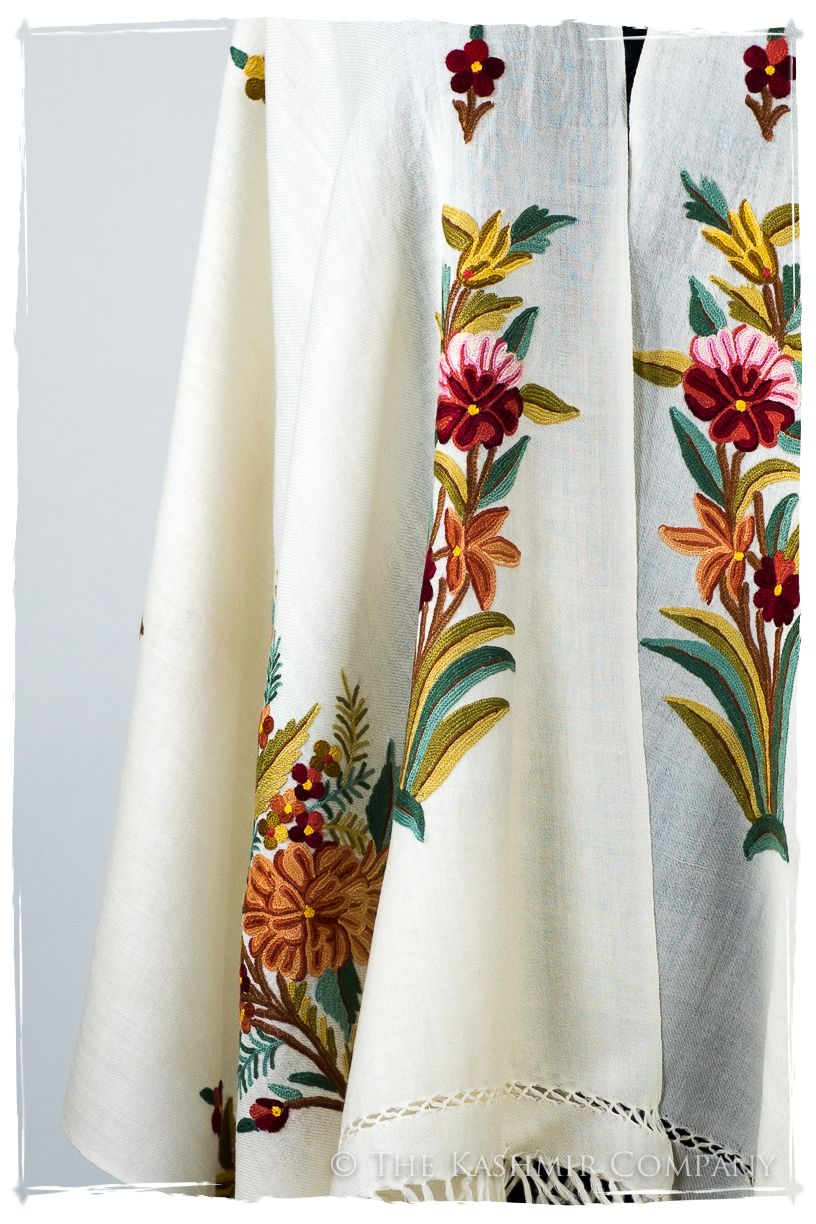 Bouquet de Eglantine Méditerranéen Provence Shawl