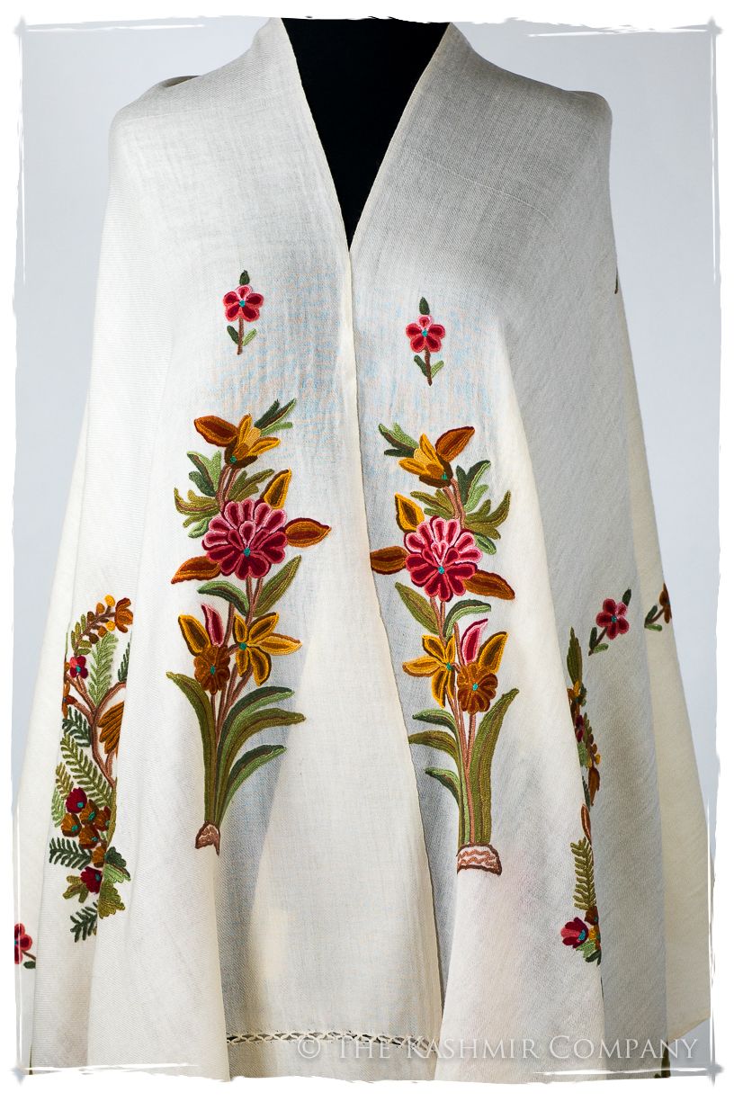 Bouquet de Ernestine Méditerranéen Provence Shawl