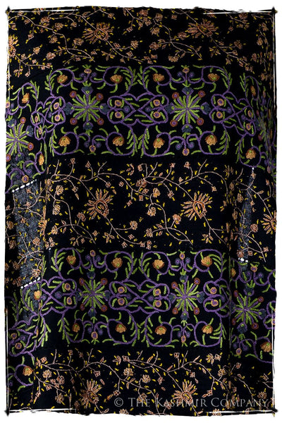 Trois Embroideries Soirée Pierre Précieuse Française Antiquaires Shawl