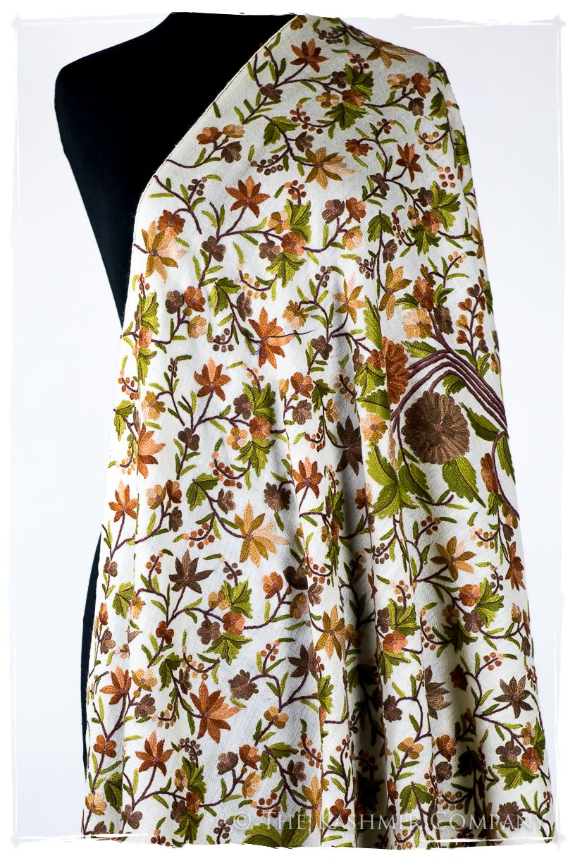 Jardin de Chèvrefeuille Notre Dame Shawl