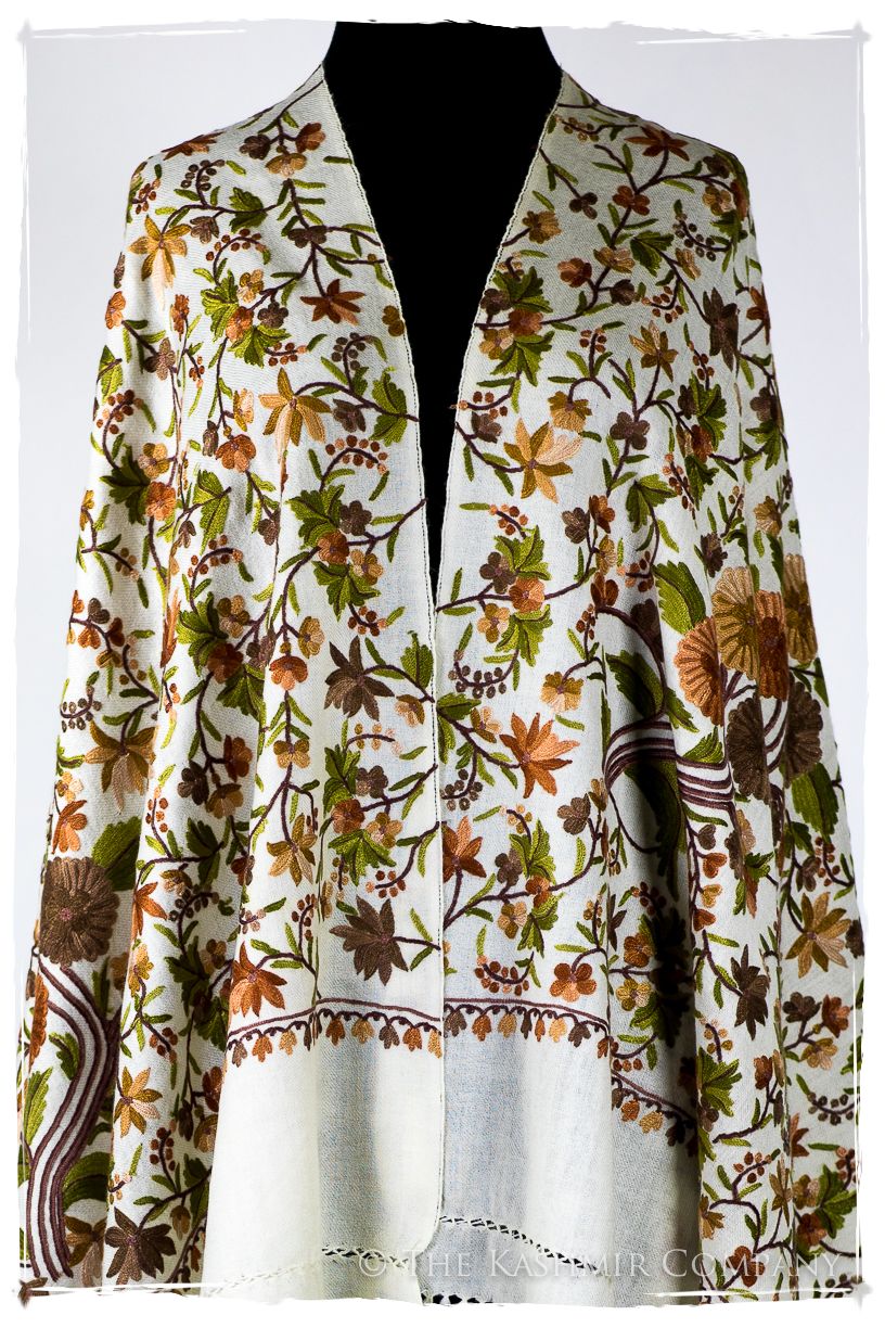 Jardin de Chèvrefeuille Notre Dame Shawl