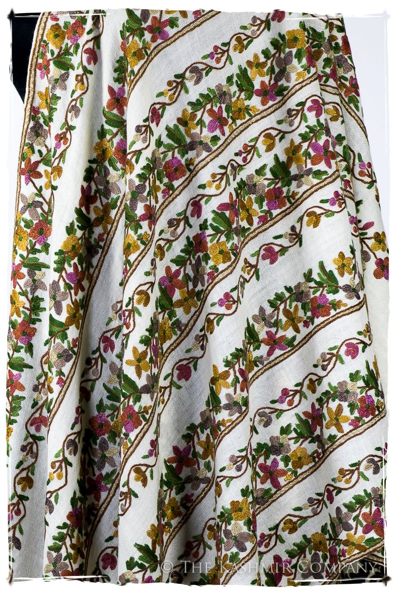 Jardin de Violette Africaine Notre Dame Shawl
