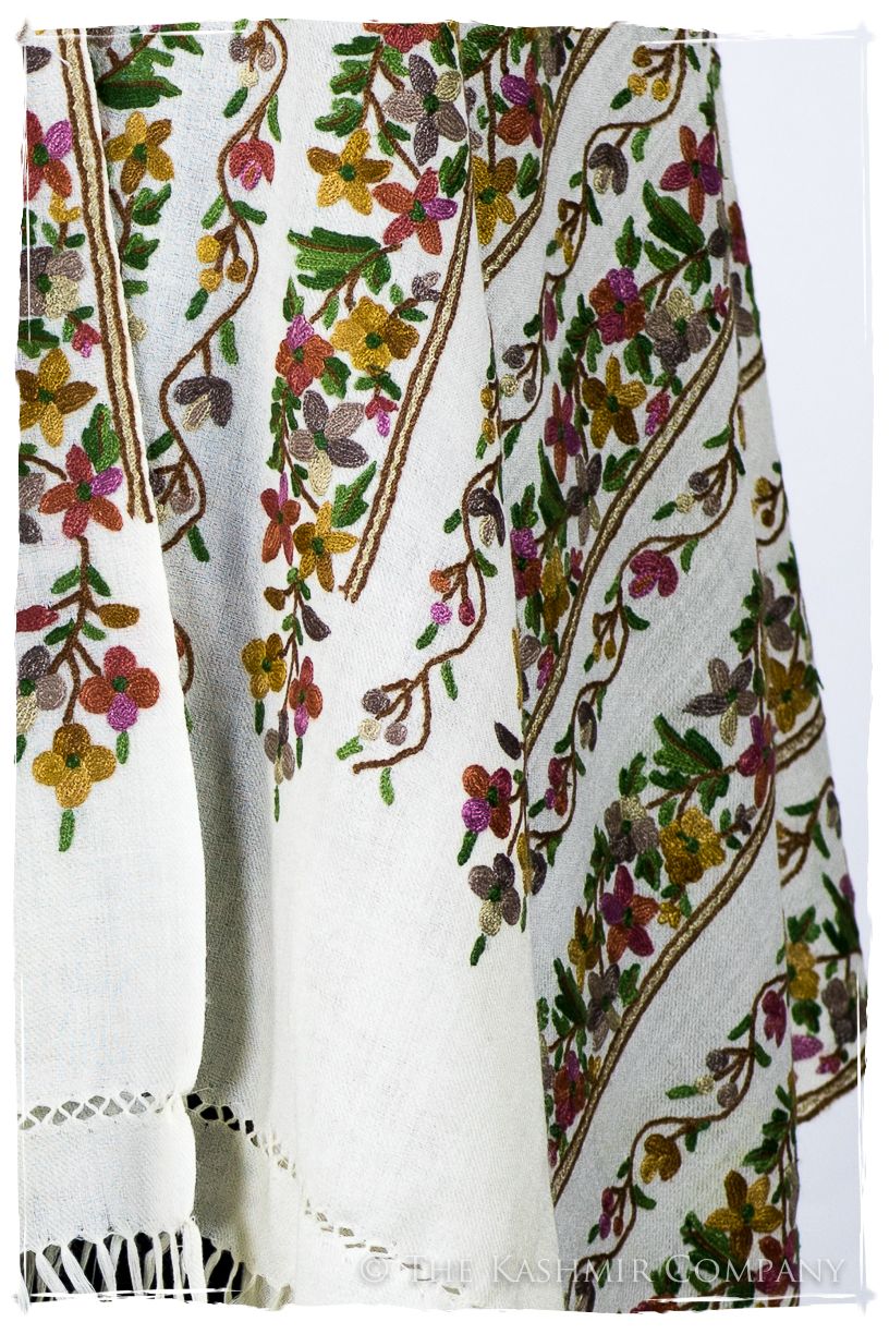 Jardin de Violette Africaine Notre Dame Shawl