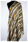 Jardin de Feuille de Vigne Notre Dame Shawl