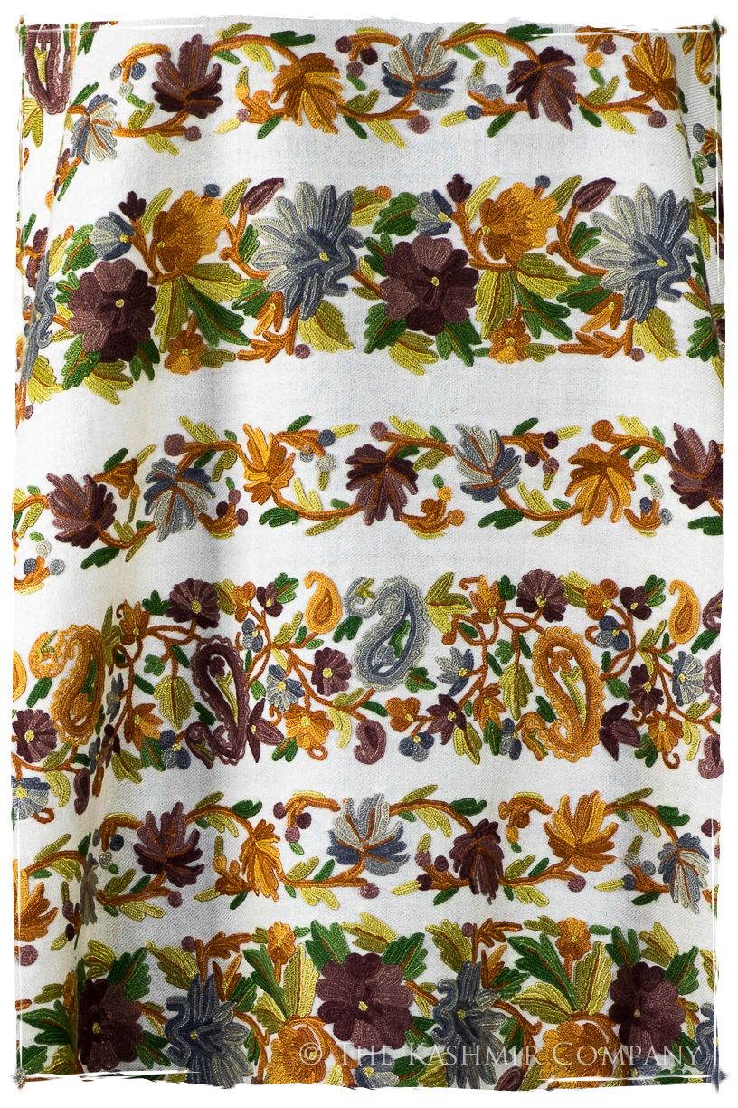 Jardin de Feuille de Vigne Notre Dame Shawl