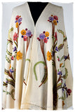 Française Bouquet de Angélique d'ivoire Provence Shawl