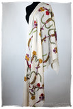Française Bouquet de Eugénie d'ivoire Provence Shawl