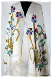Française Bouquet de Mirielle d'ivoire Provence Shawl