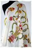 Française Bouquet de Léonie d'ivoire Provence Shawl