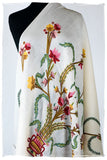 Française Bouquet de Édith d'ivoire Provence Shawl