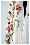 Française Bouquet de Édith d'ivoire Provence Shawl