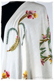 Française Bouquet de Édith d'ivoire Provence Shawl