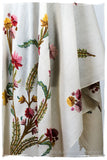 Française Bouquet de Édith d'ivoire Provence Shawl