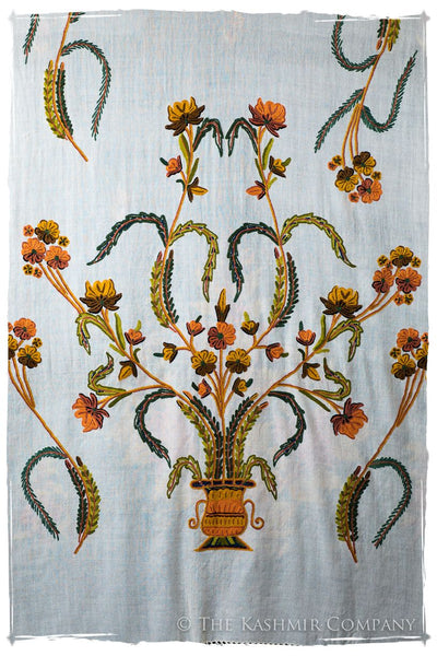 Française Bouquet de Rochelle d'ivoire Provence Shawl