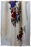 Française Bouquet de Roses Gabrielle Provence Shawl
