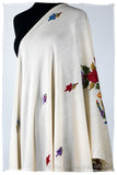 Française Bouquet de Roses Françoise Provence Shawl