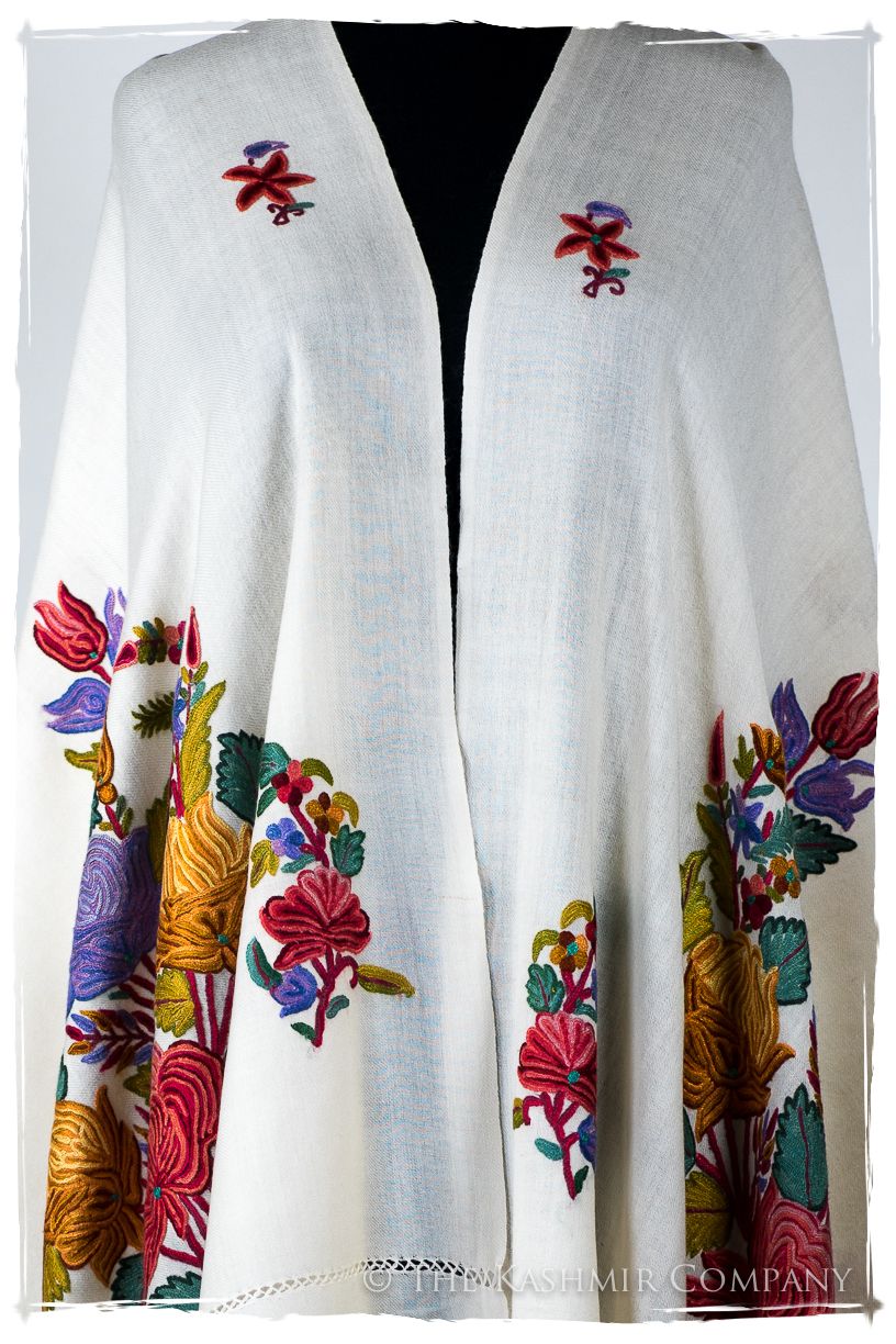 Française Bouquet de Roses Joséphine Provence Shawl