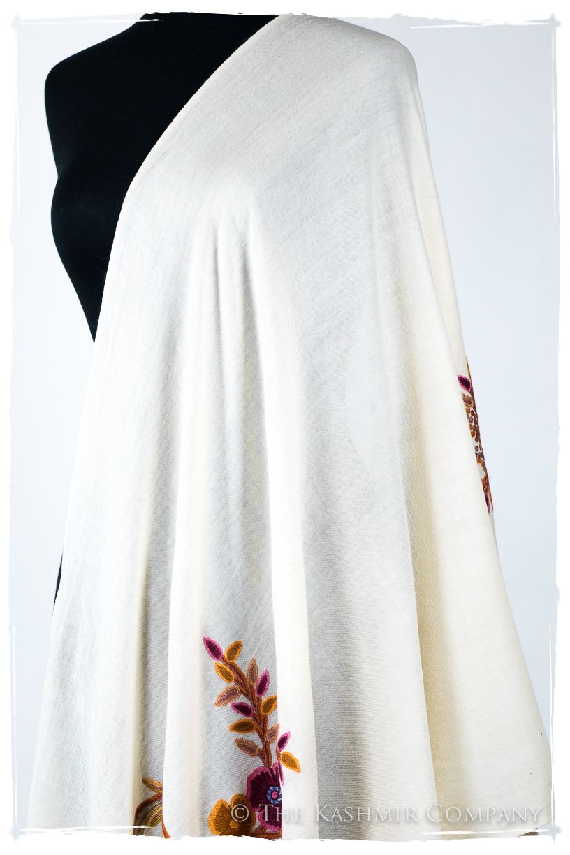 Beauté des Grandes Fleurs Clarette Provence Shawl