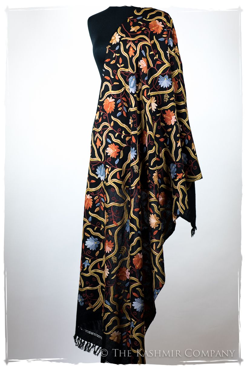 Jardin de Océane Français Antiquaires Shawl