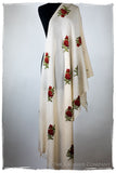 Prairiè de Roses Véronique Cannes Shawl