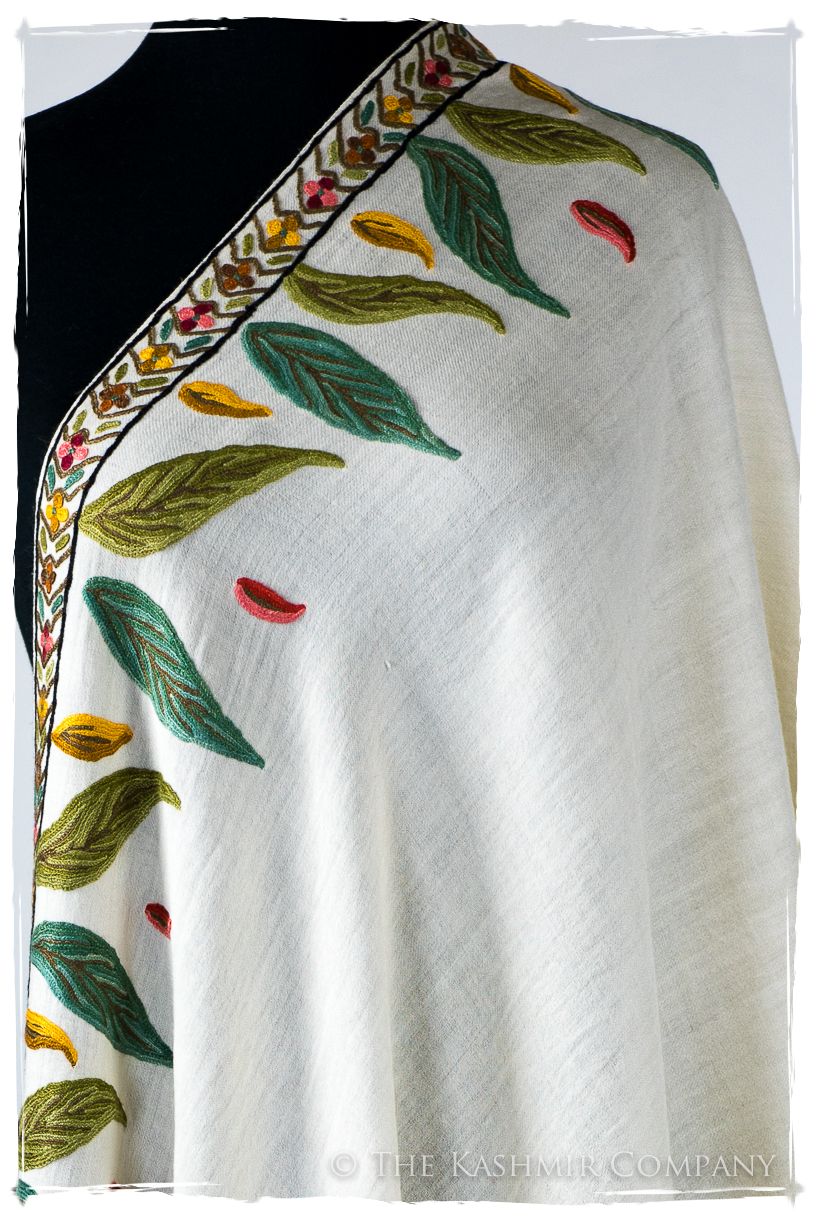 Émilie Frontière Belle Saison d'ivoire Shawl