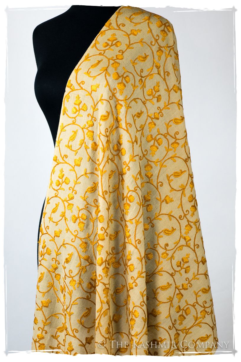 Française Yvonne Secret Garden Shawl