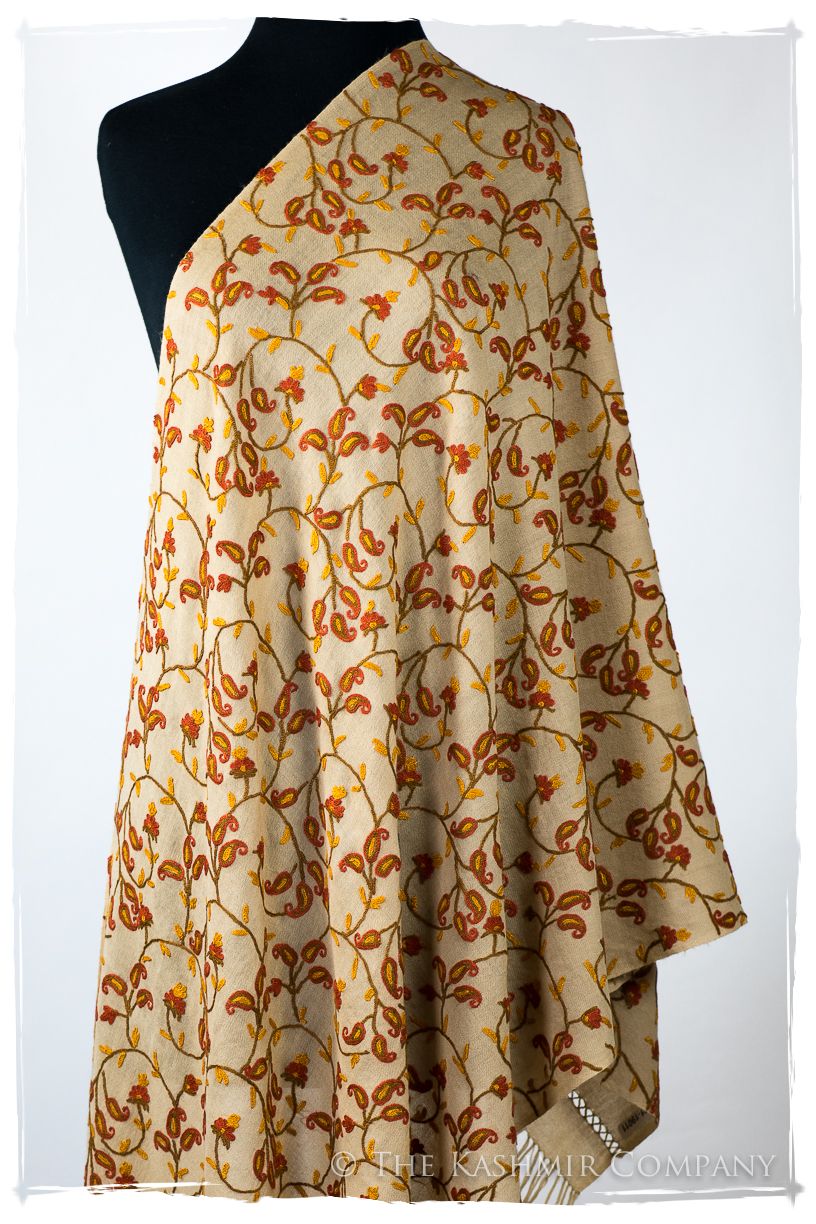 Française Philomène Secret Garden Shawl