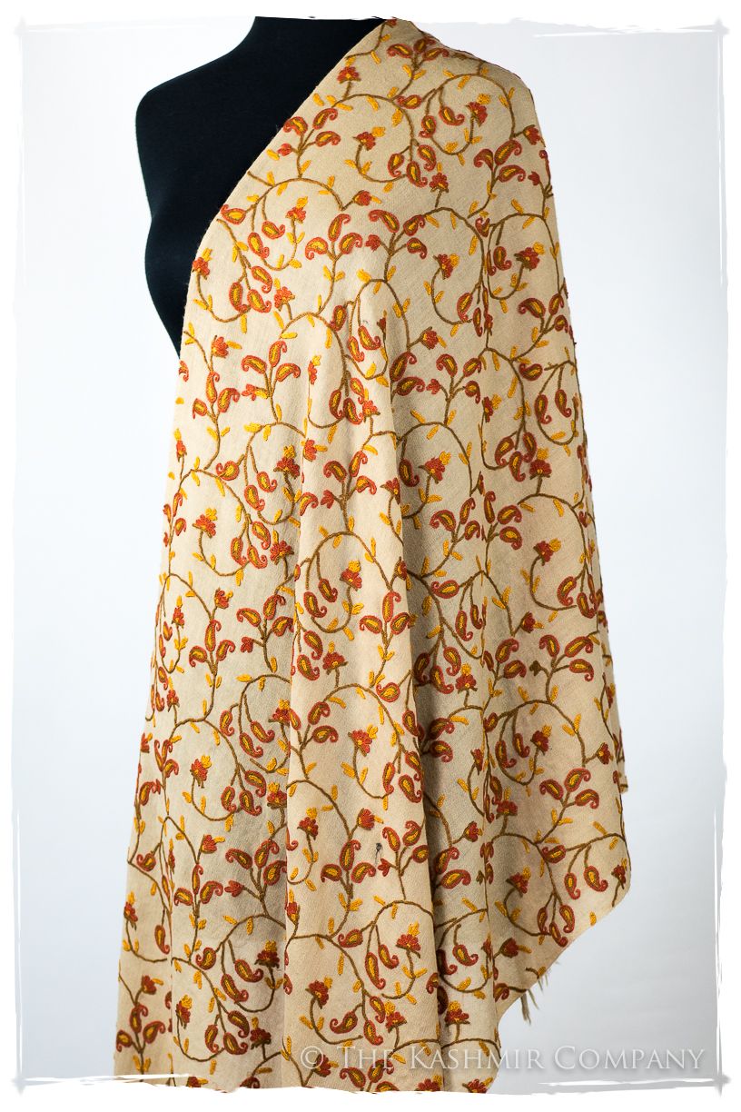 Française Philomène Secret Garden Shawl