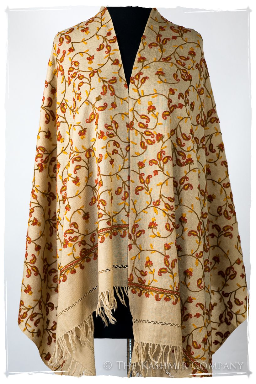 Française Philomène Secret Garden Shawl