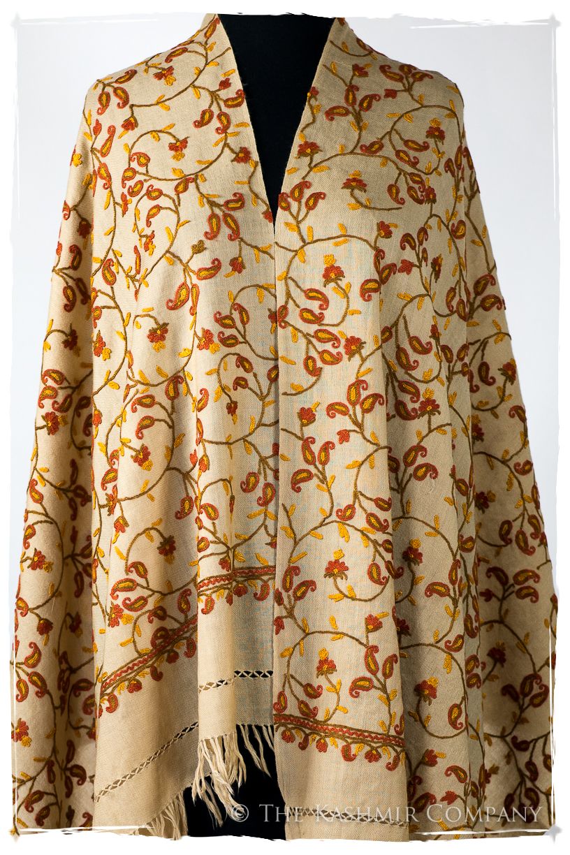 Française Philomène Secret Garden Shawl