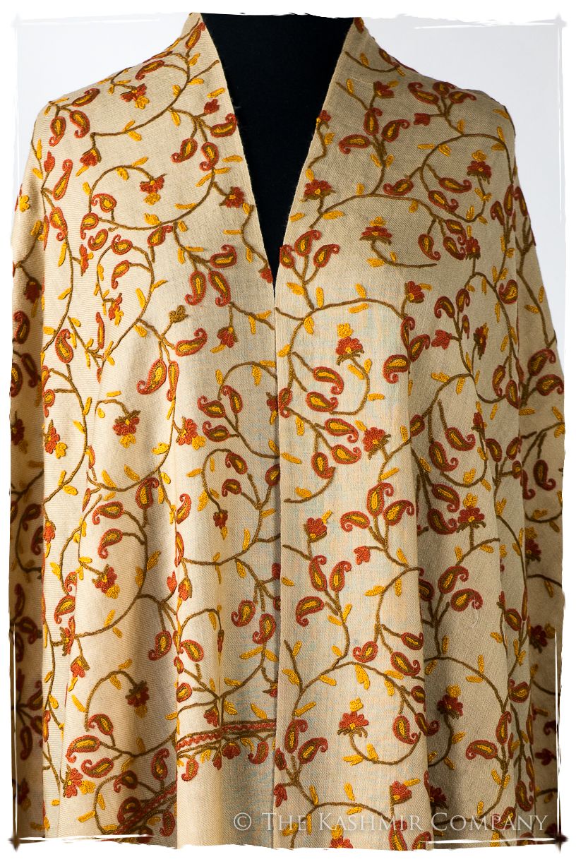 Française Philomène Secret Garden Shawl