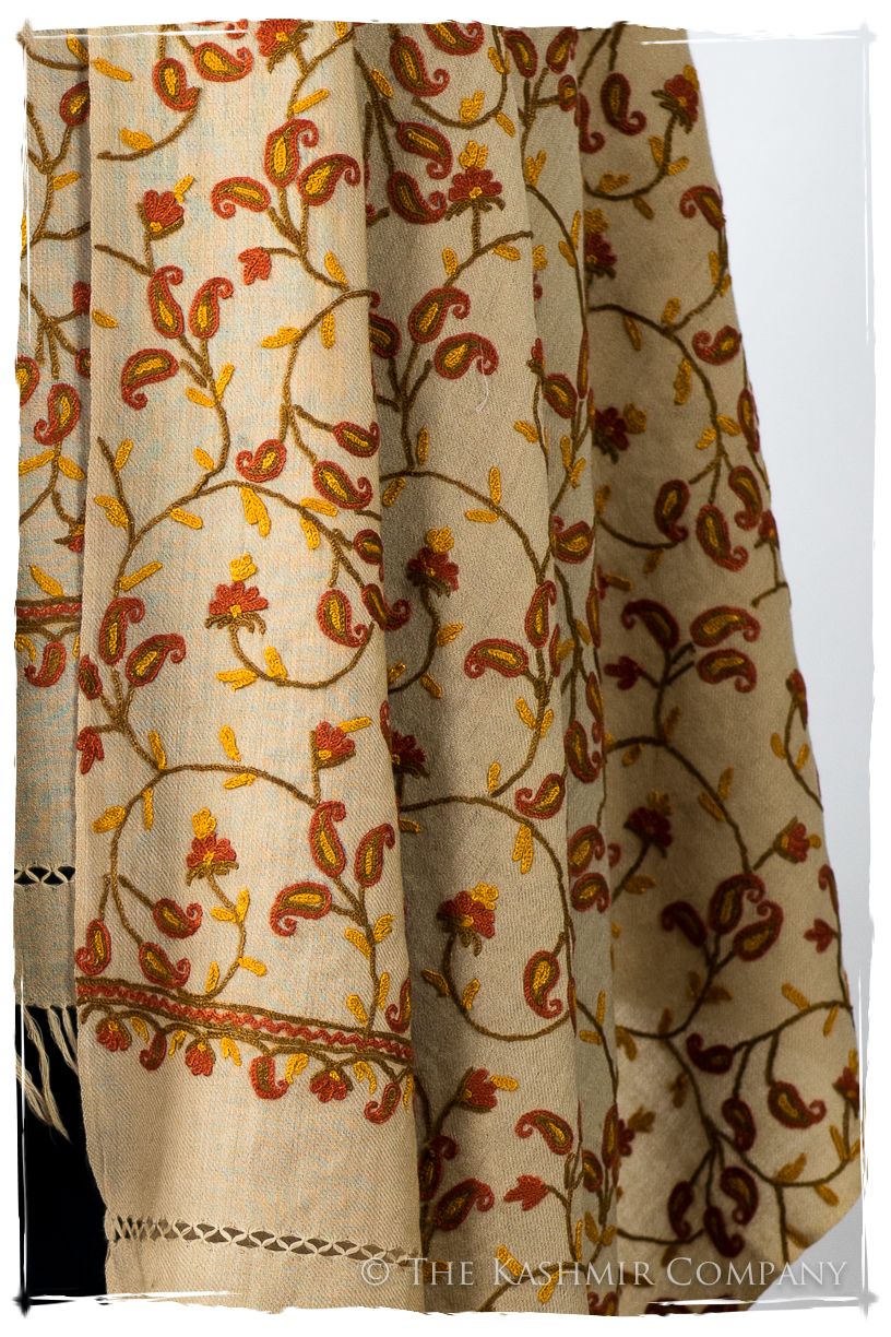 Française Philomène Secret Garden Shawl