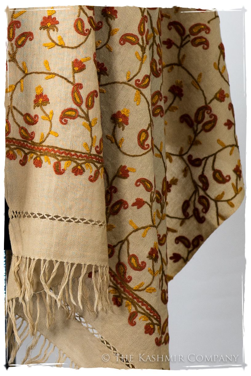 Française Philomène Secret Garden Shawl