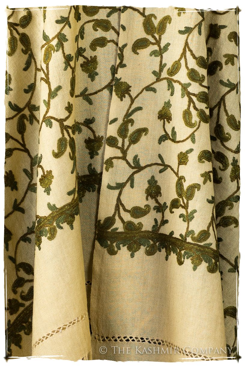 Française Marceline Secret Garden Shawl