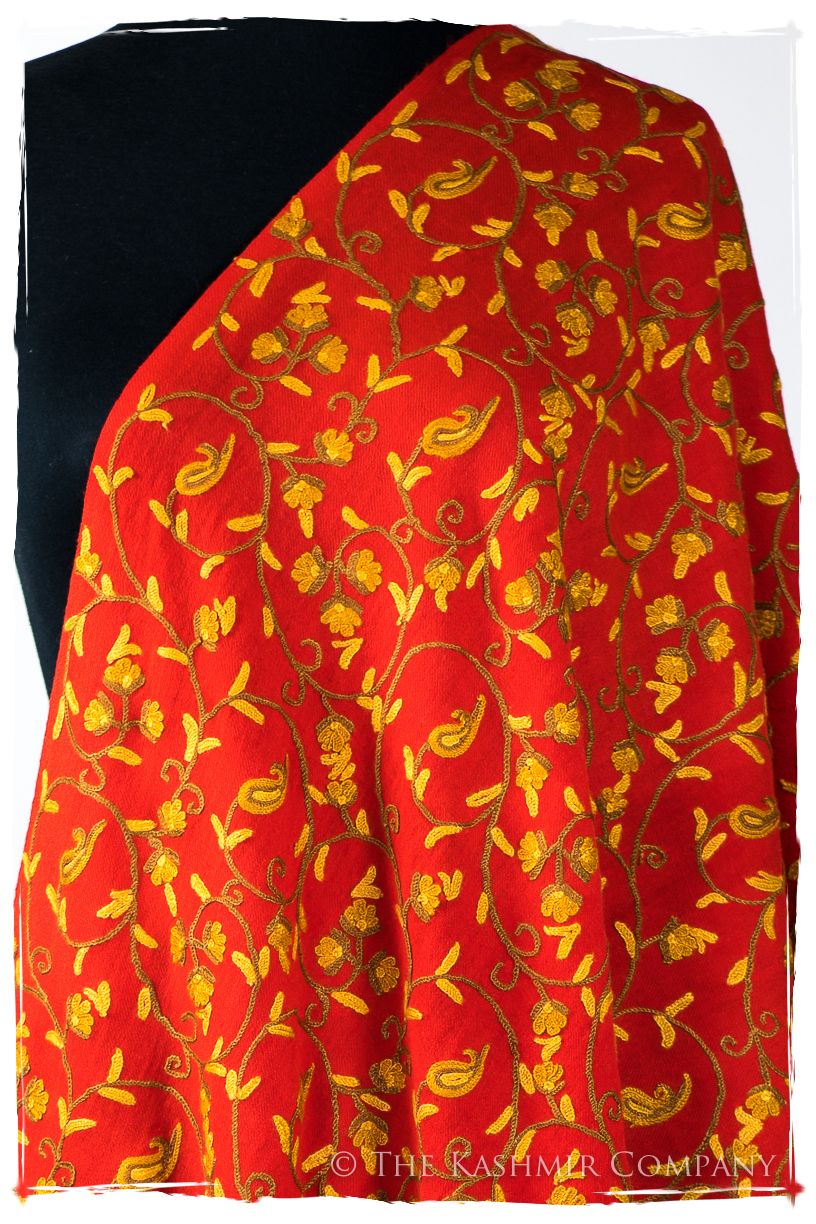 Française Héloïse Secret Garden Shawl