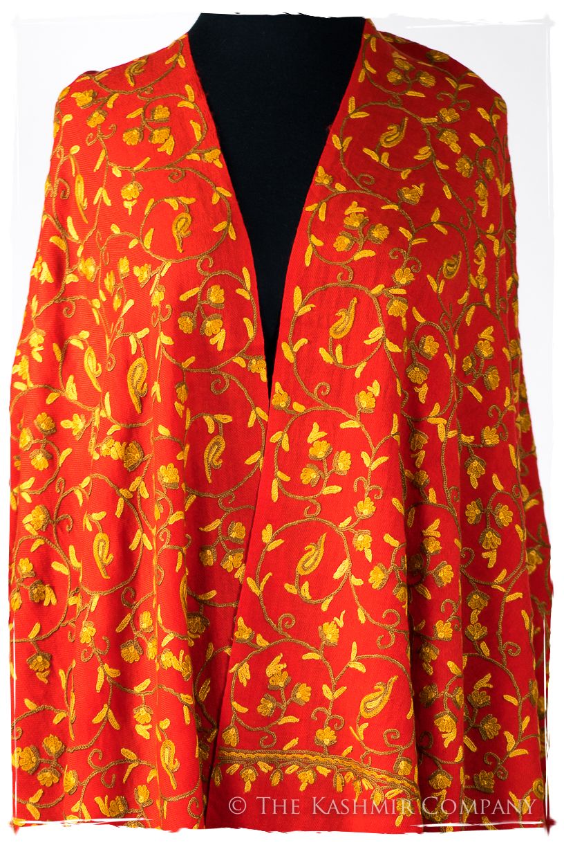 Française Héloïse Secret Garden Shawl