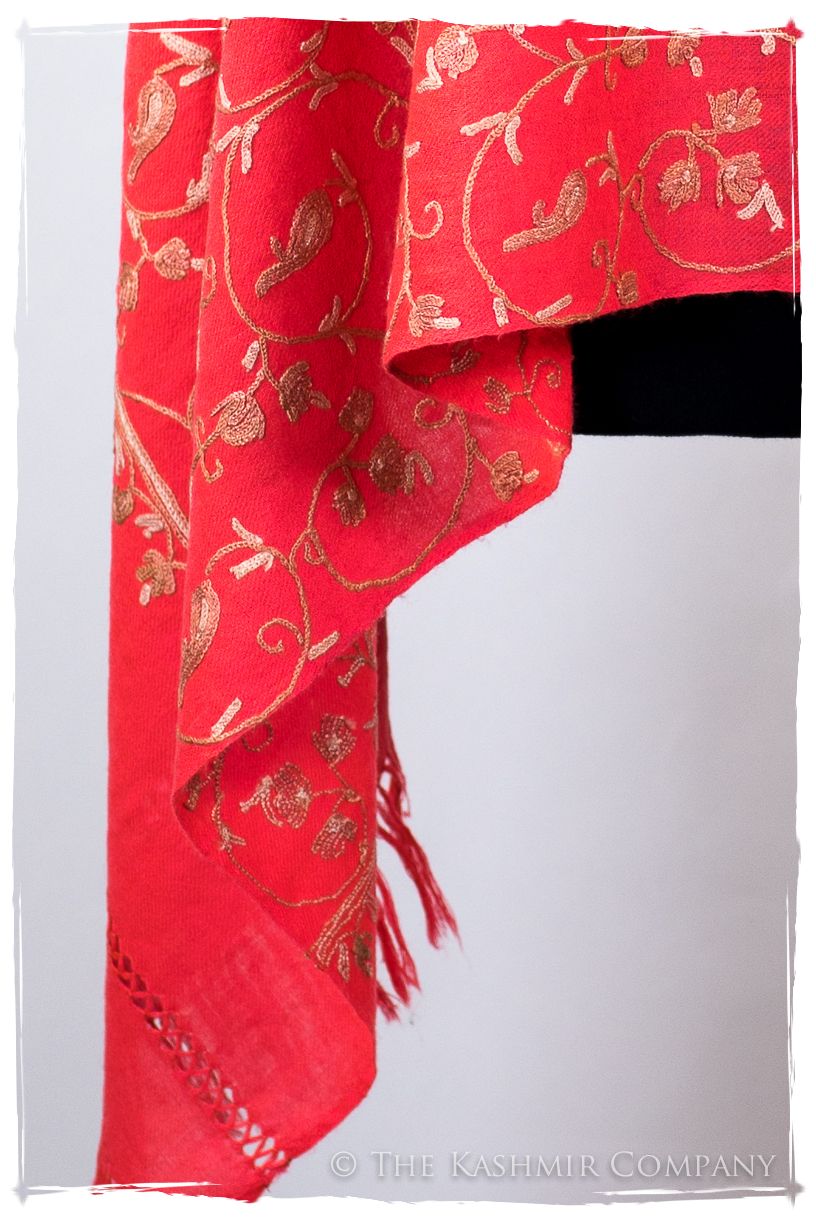 Française Germaine Secret Garden Shawl